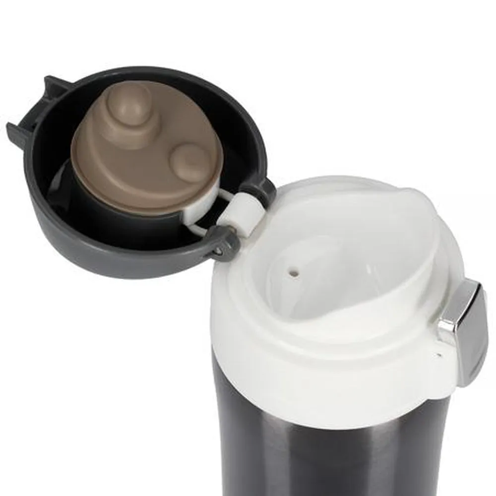 ASOBU Diva Insulated Vacuum Beverage Thermos Container - Smoke White