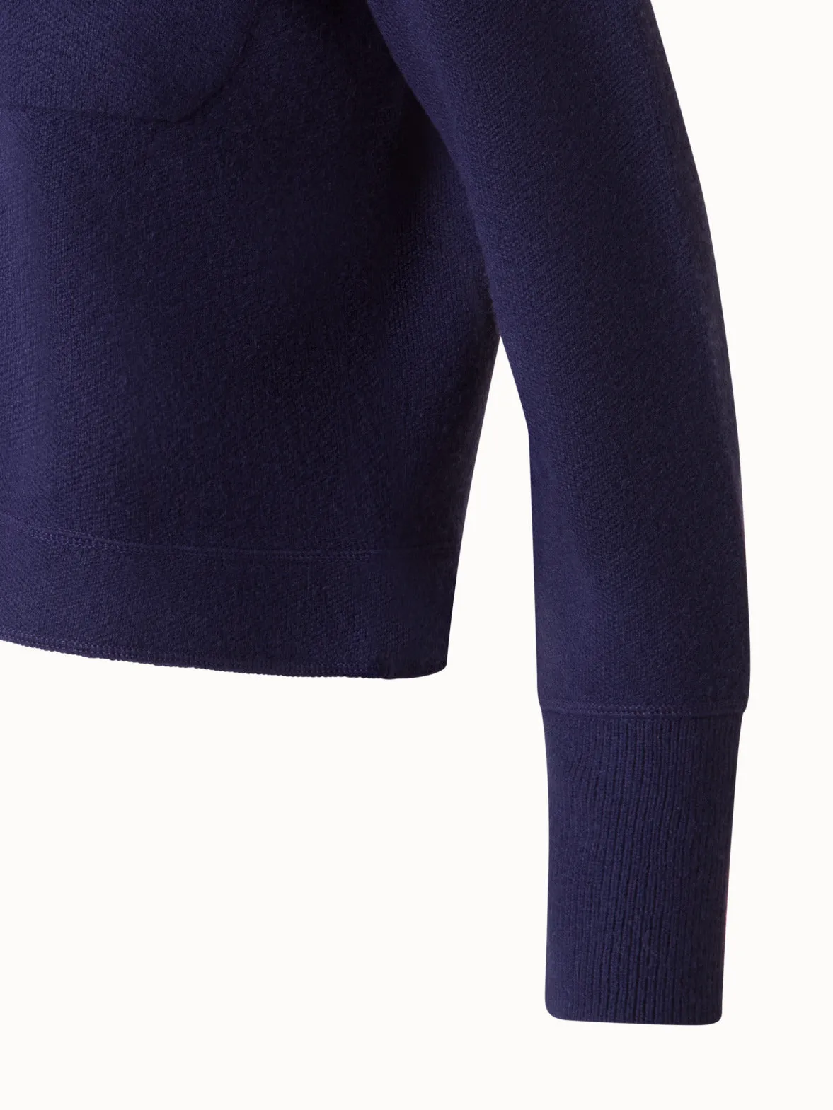 Cashmere Piqu Cardigan