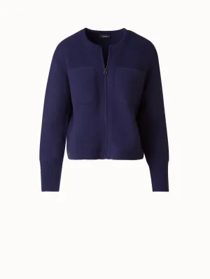 Cashmere Piqu Cardigan