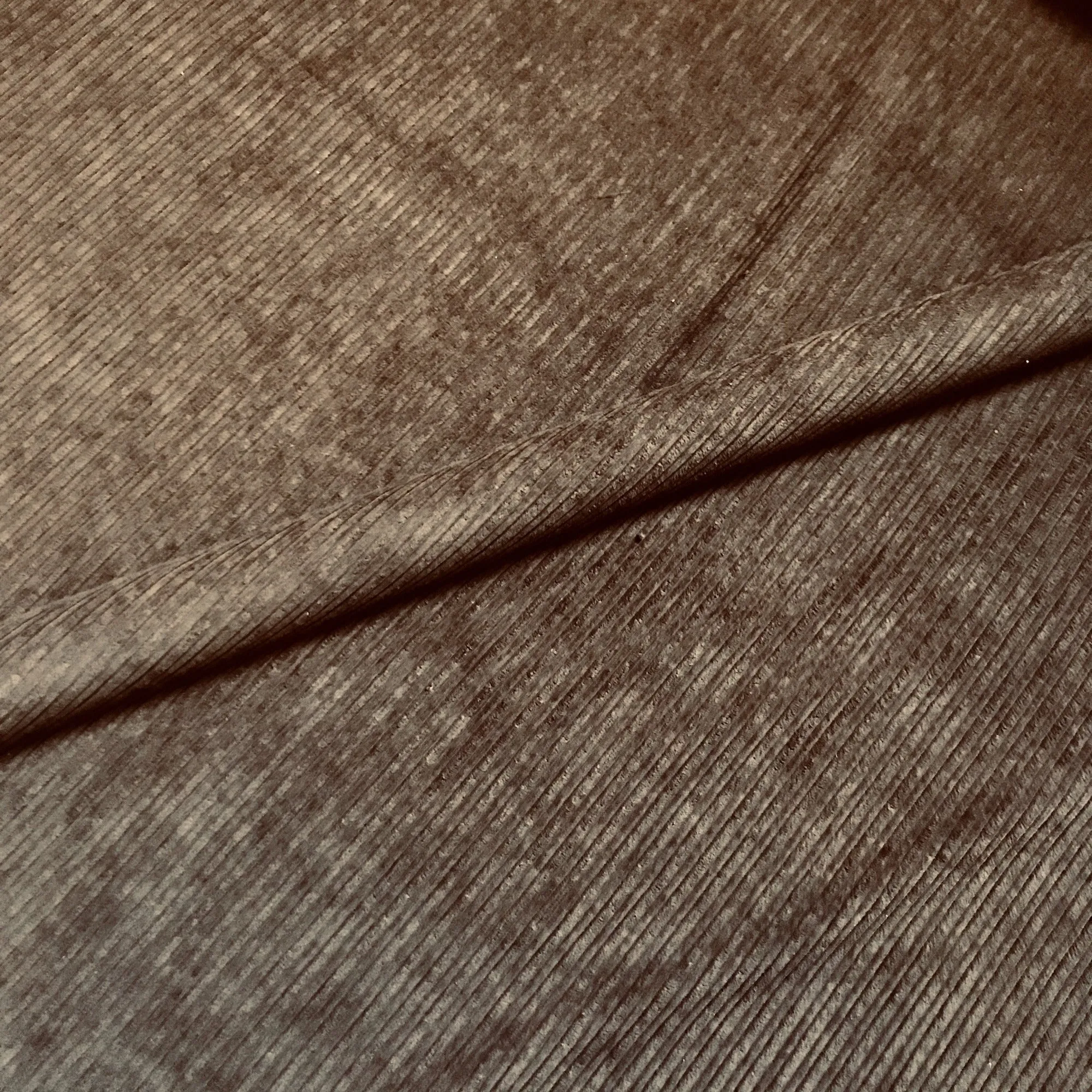 Espresso Lodge Textured Corduroy Upholstery Fabric 54"