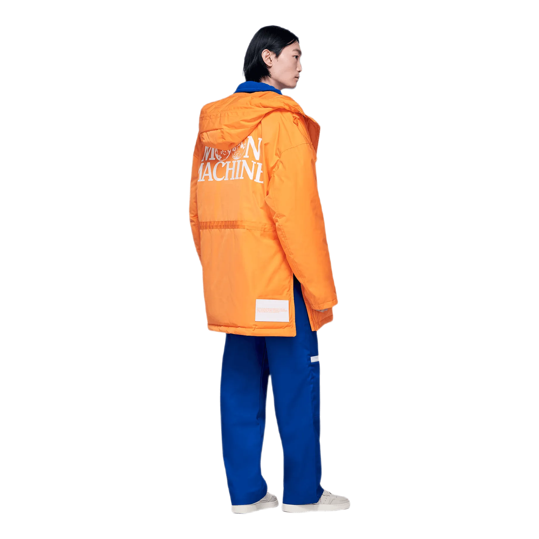 Graphic Parka Orange