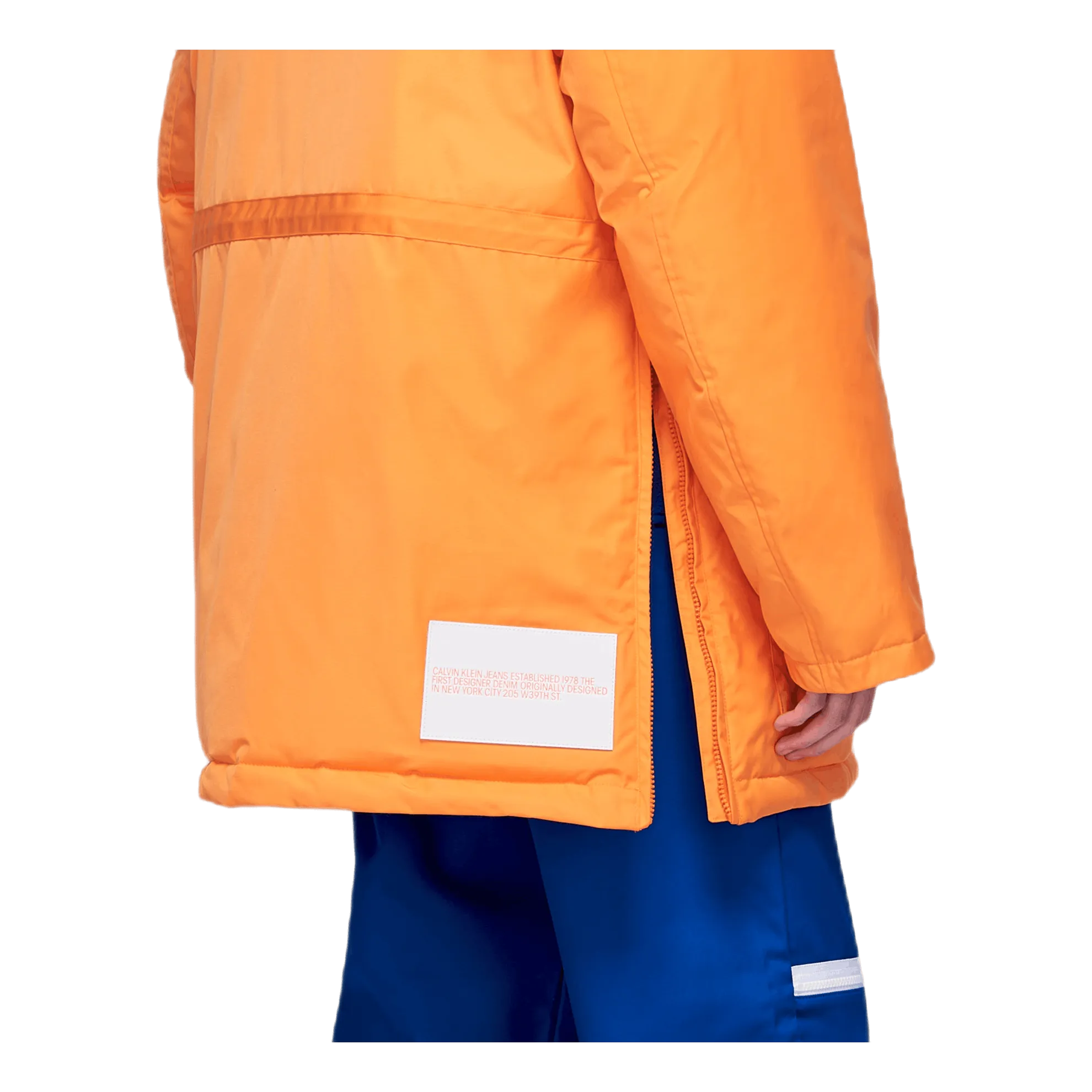 Graphic Parka Orange