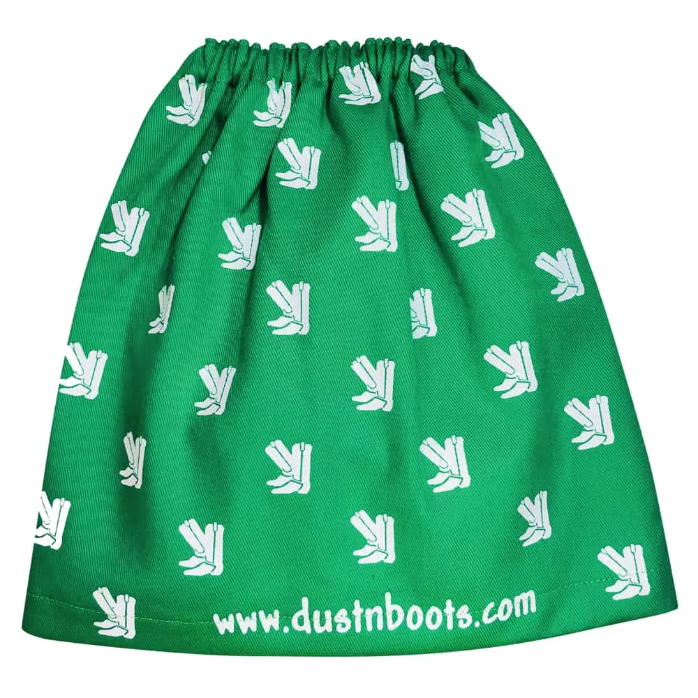 Green/White Boot Covers
