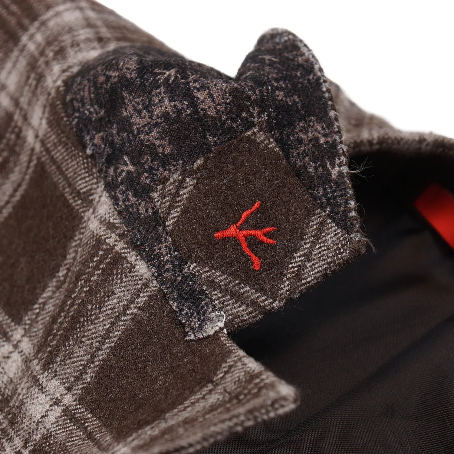 Isaia Slim-Fit Soft Flannel Wool Suit