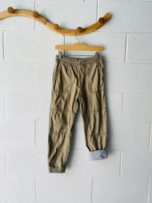 Jersey Lined Khaki Pants, 8 years