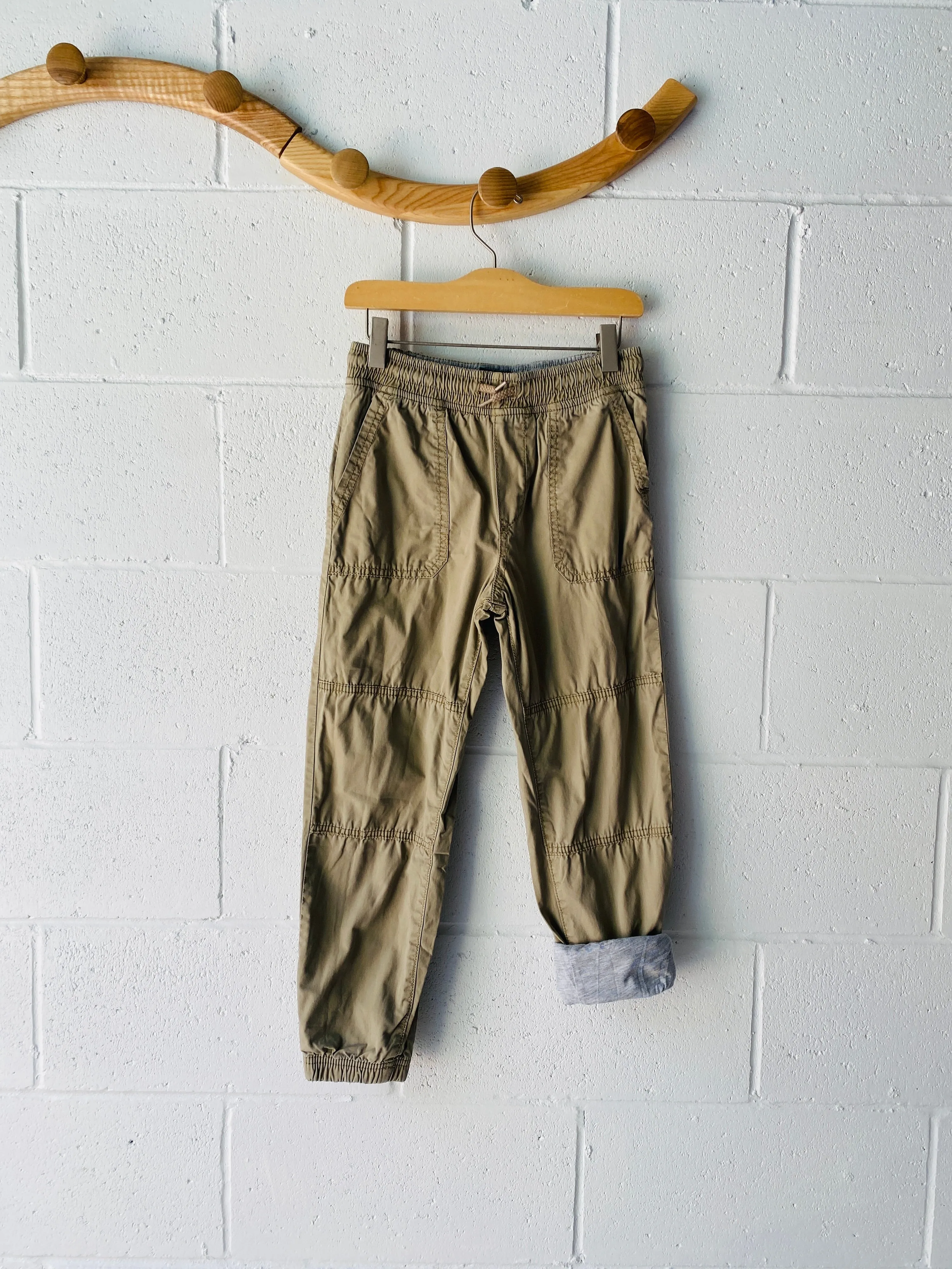 Jersey Lined Khaki Pants, 8 years