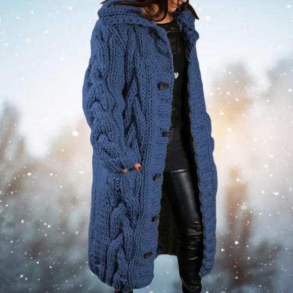 Karissa | Luxurious Comfort Thick Woven Women's Cardigan