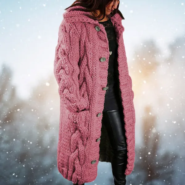 Karissa | Luxurious Comfort Thick Woven Women's Cardigan