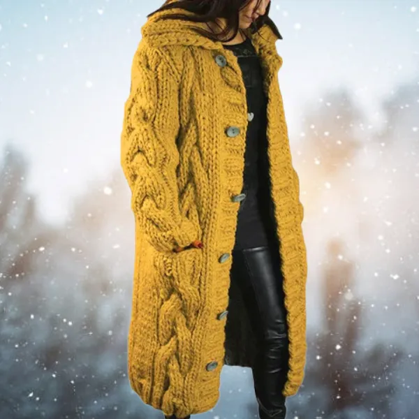 Karissa | Luxurious Comfort Thick Woven Women's Cardigan