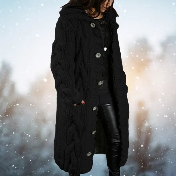 Karissa | Luxurious Comfort Thick Woven Women's Cardigan