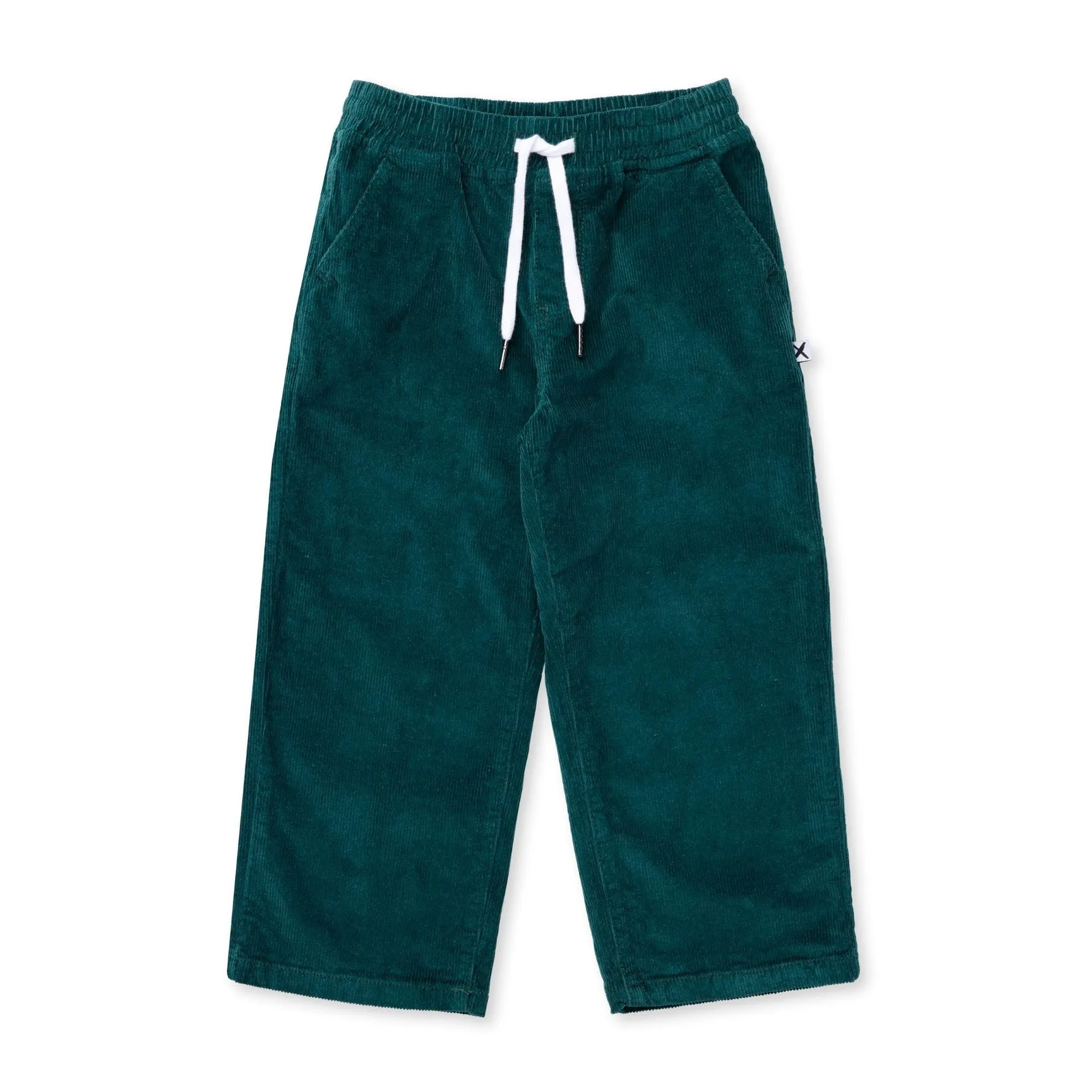 Minti Cosy Cord Pants - Dark Green