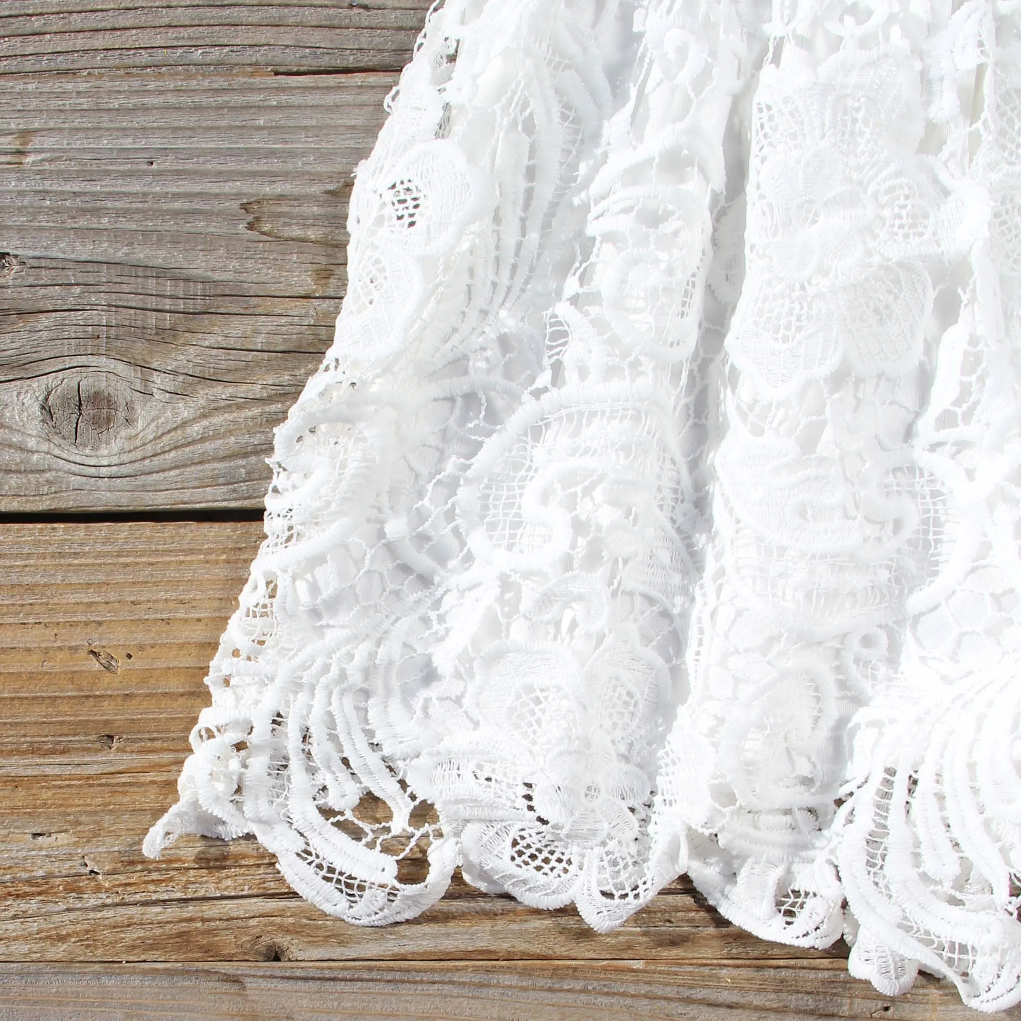 Pale Isle Romper in White