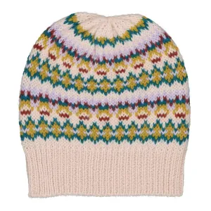 Pims Hat in Fair Isle Ecru Pims Hat in Fair Isle Ecru