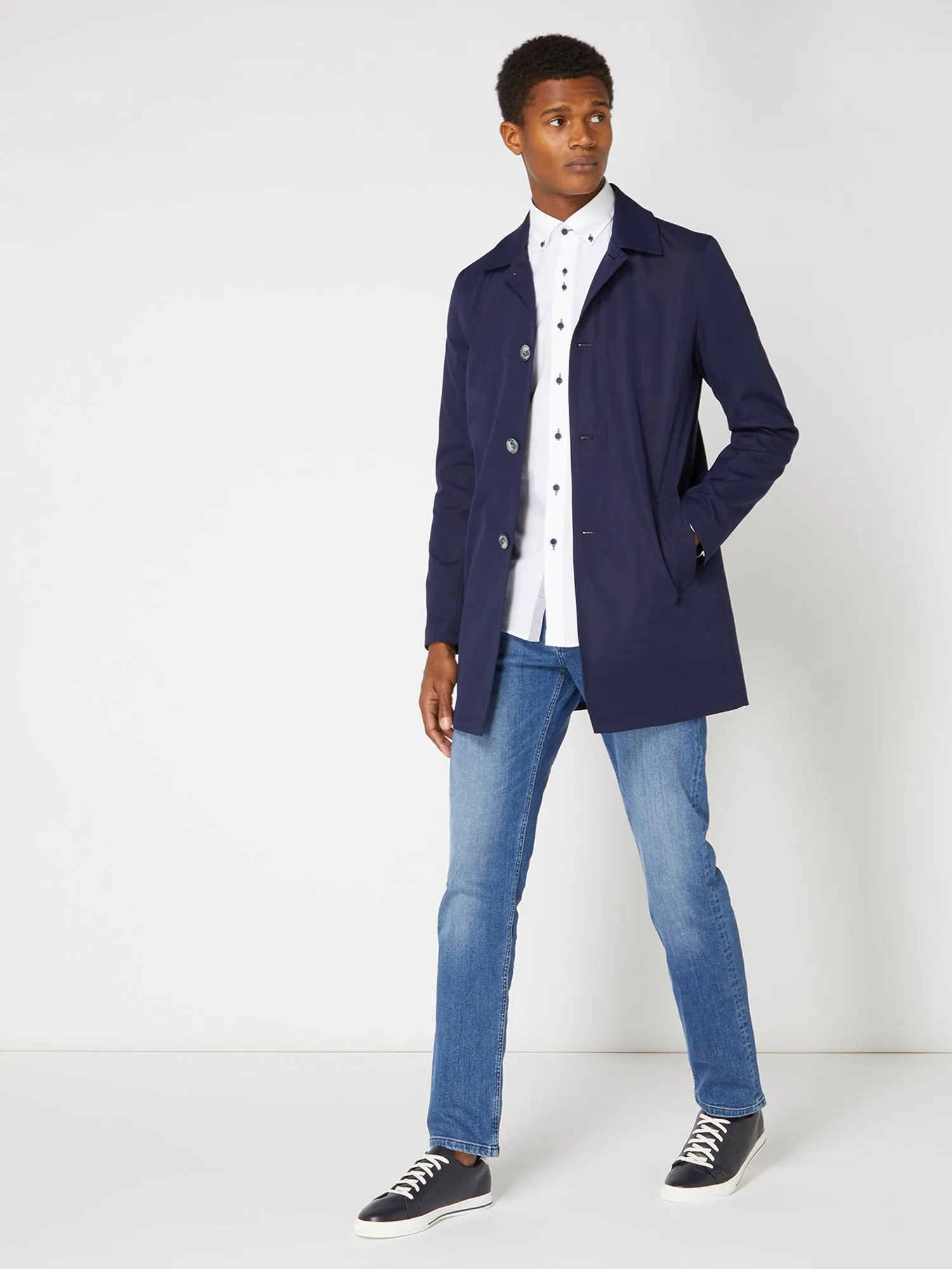 Remus - Navy Ansel Coat