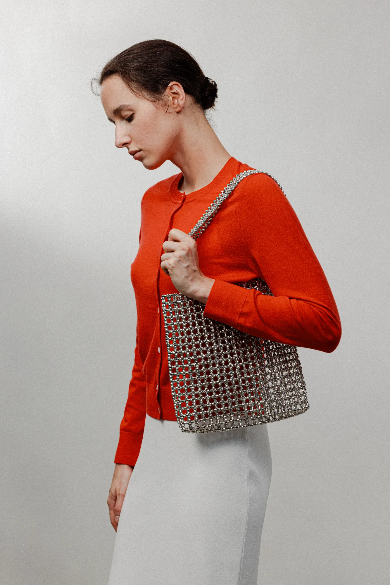 S.CLASS superfine wool cardigan (Red)