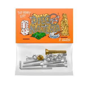 TOP HEAVY DIEGO PRO HARDWARE - 1" ALLEN TOP HEAVY DIEGO PRO HARDWARE - 1" ALLEN