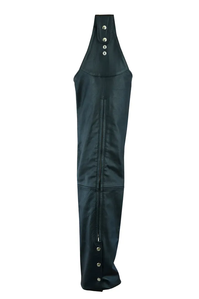 Unisex Adjustable Side Snap Beltless Chap - DS424