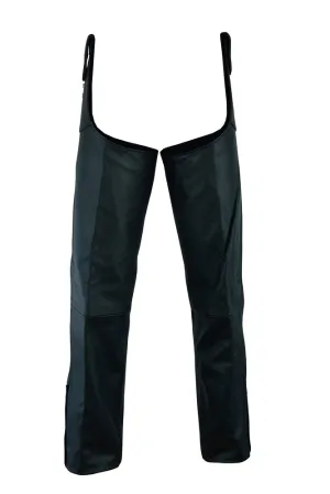 Unisex Adjustable Side Snap Beltless Chap - DS424