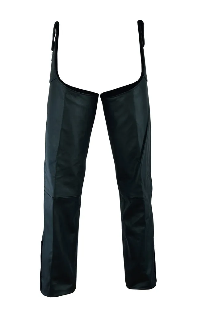 Unisex Adjustable Side Snap Beltless Chap - DS424