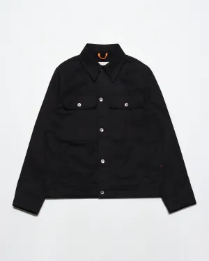 Watts Jacket - Black Moleskin