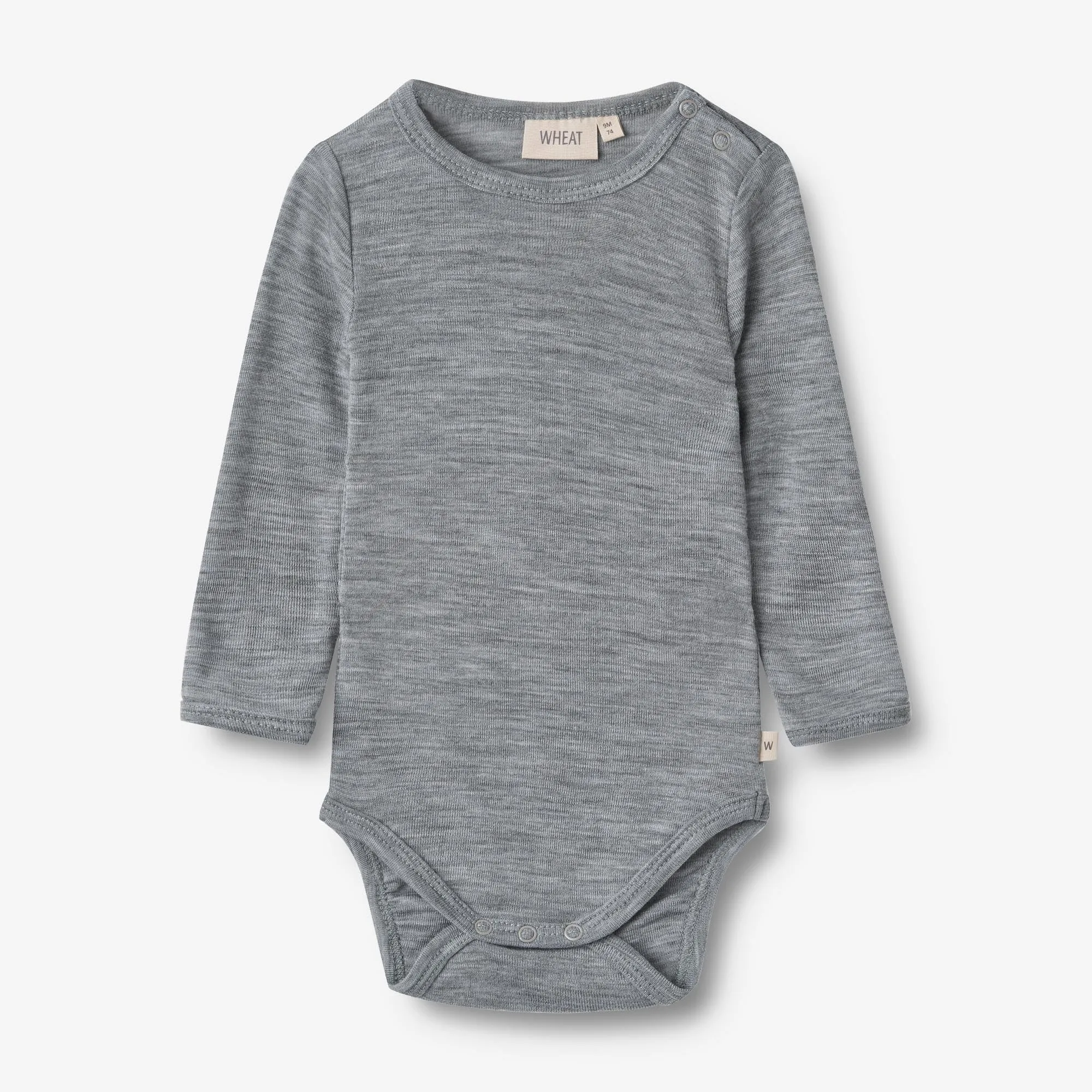 Wool Body L/S Lucca - melange grey