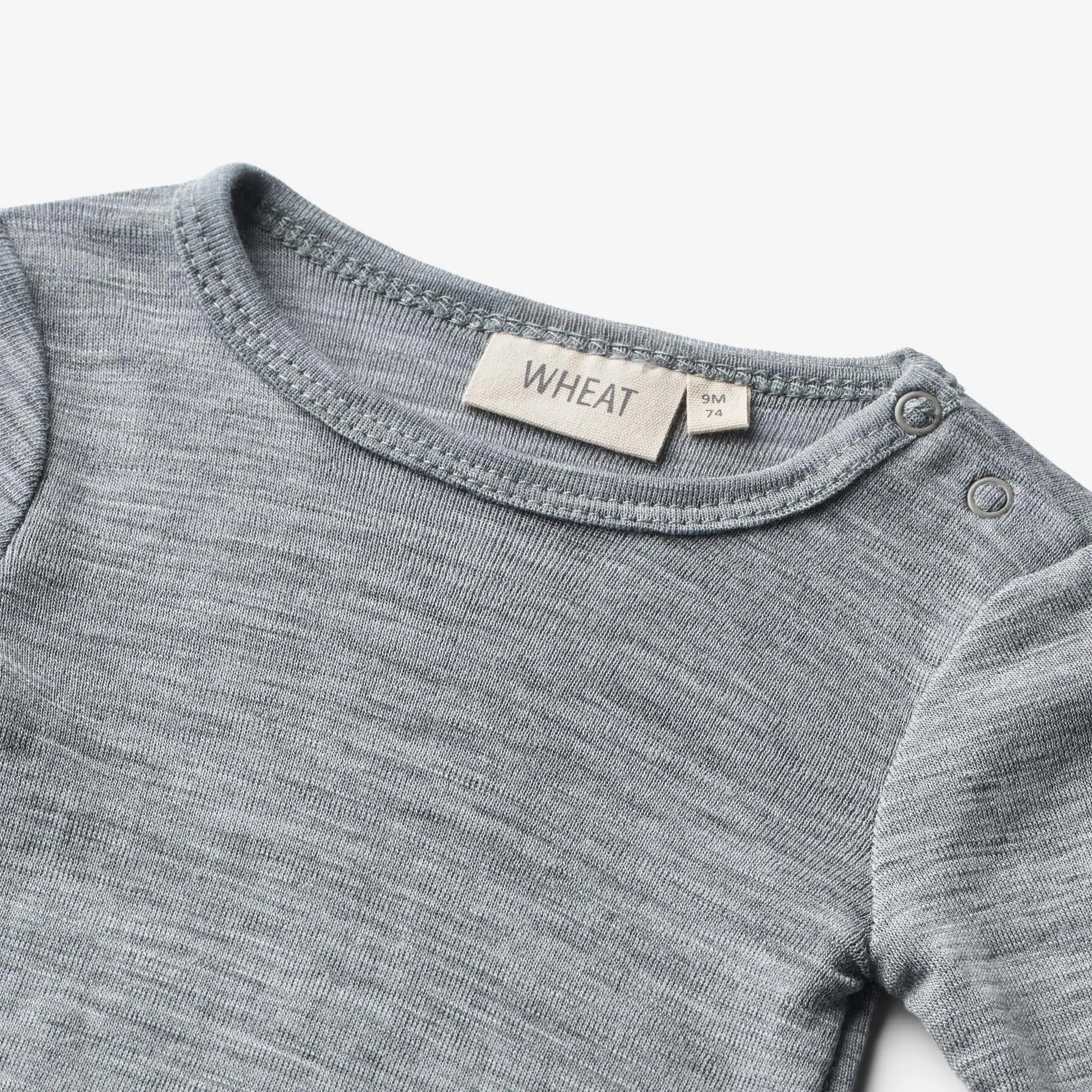 Wool Body L/S Lucca - melange grey