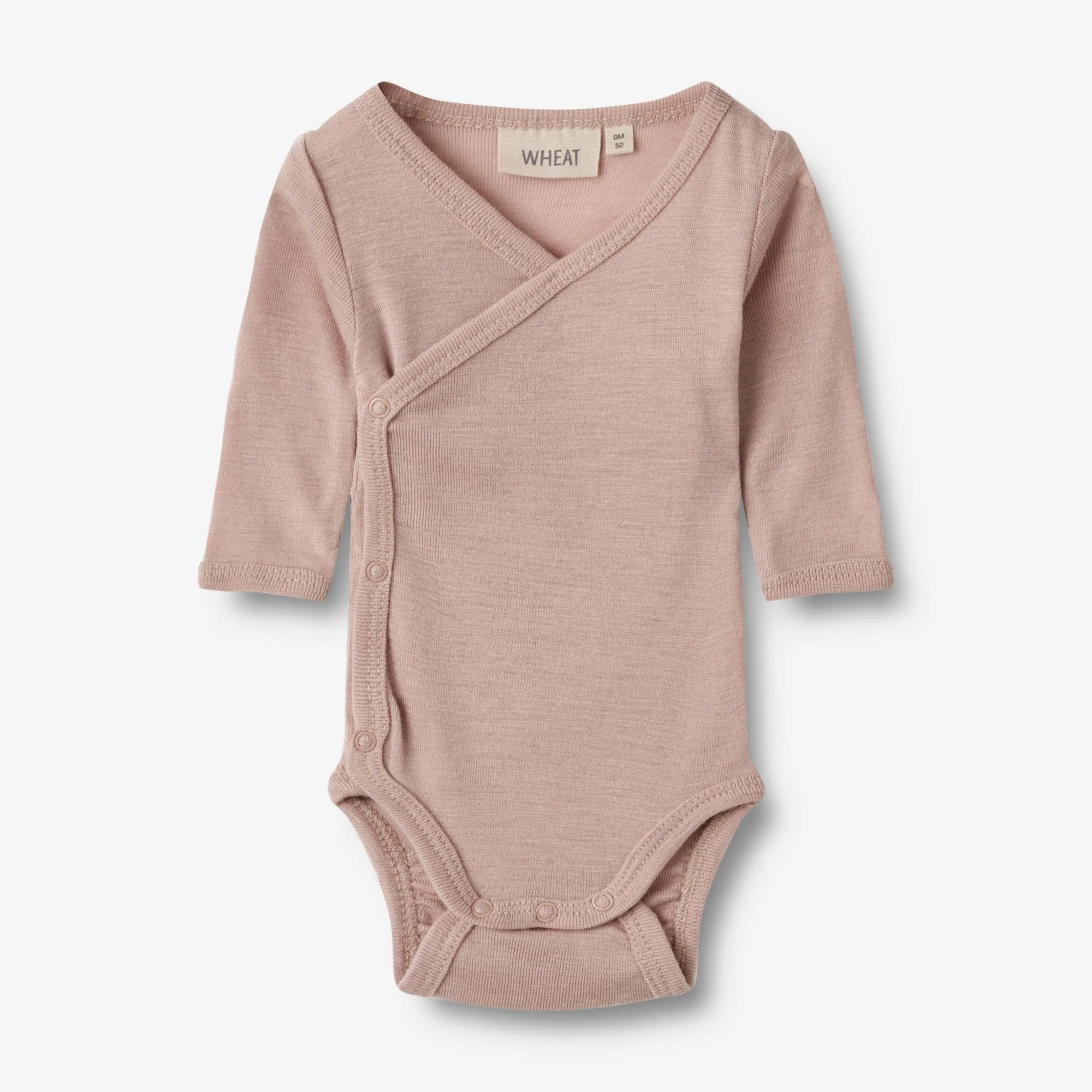 Wool Body L/S Willow - dry rose